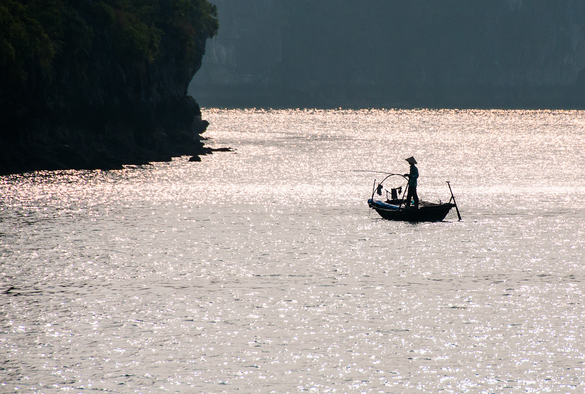Fishermen of Halong Bay, Vietnam