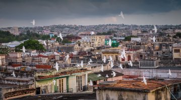 A Split Second Over Havana