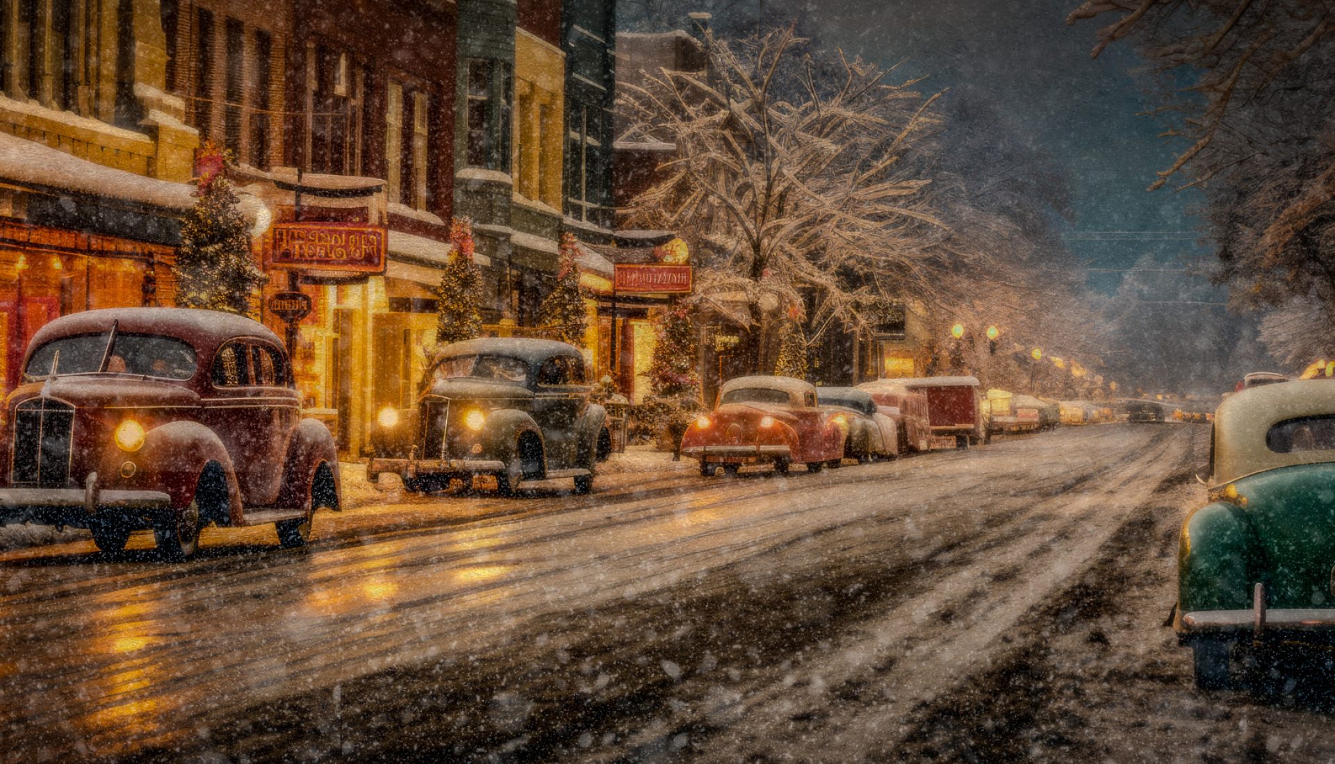 Small Town Christmas – Remembering Currier and Ives